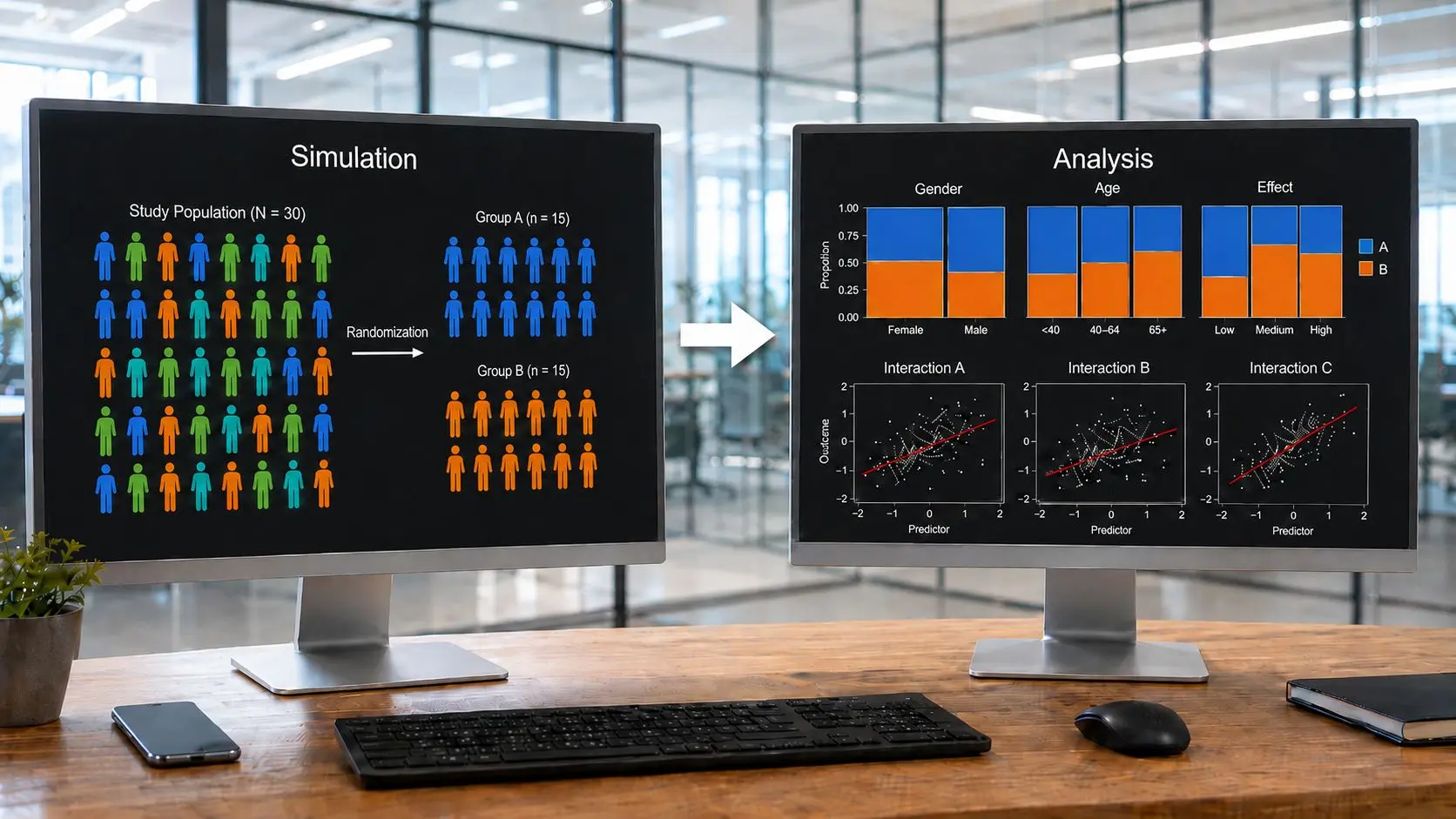 Dürr Datenanalyse Simulation Studie